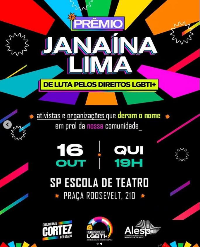 Pesquisadora Pagu Regina Facchini recebe o Prêmio "Janaína Lima"